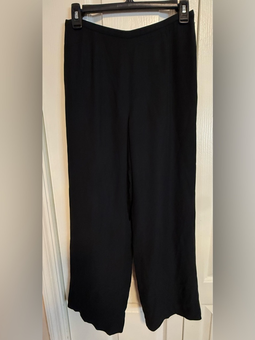Ann Taylor Black Wide-Leg Women's Pants